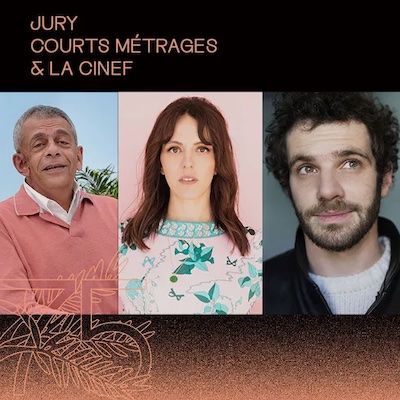 Le Jury des courts de Cannes