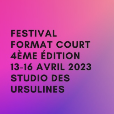 Festival Format Court 2023, appel à films !