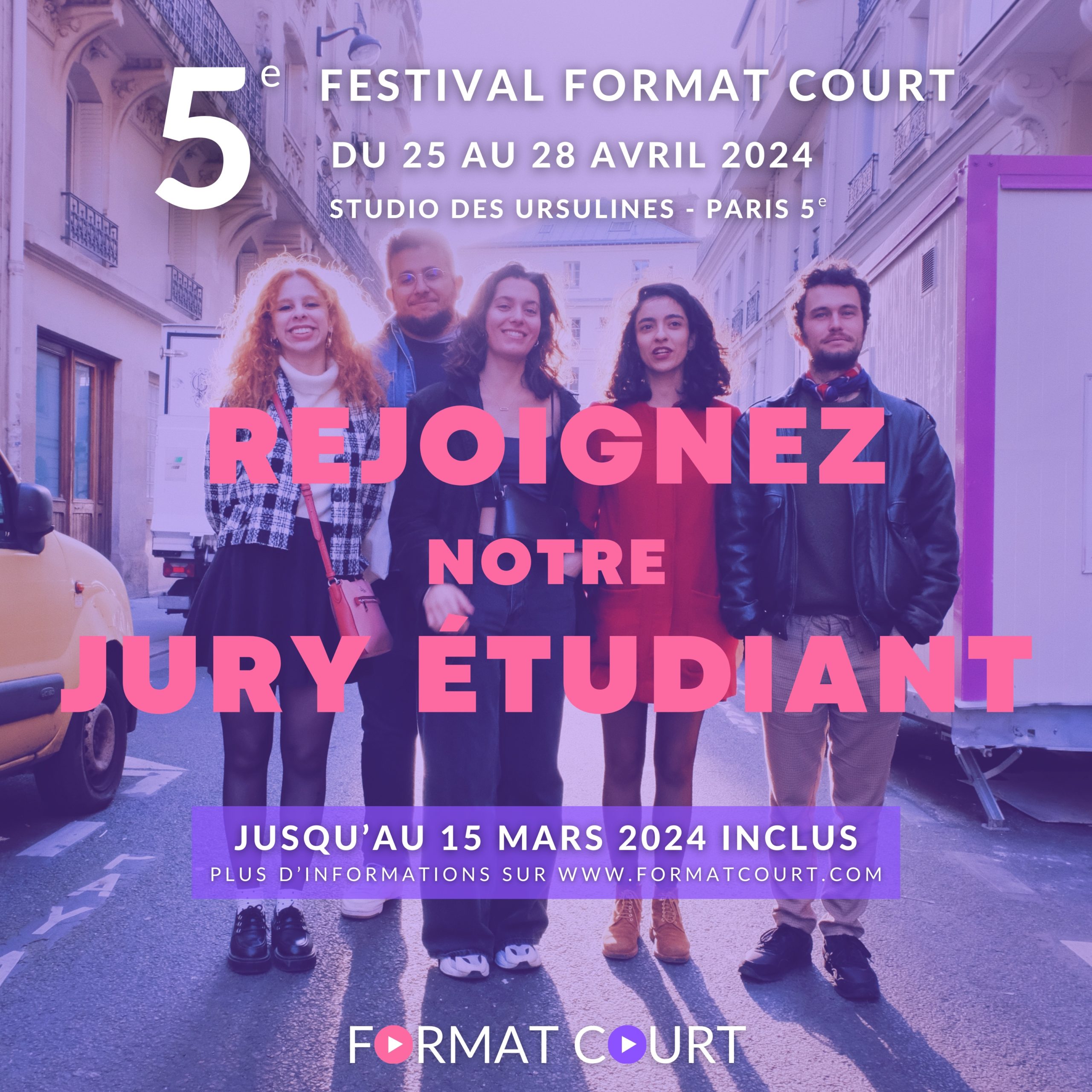 Festival Format Court 2024 : participez au Jury Étudiant !