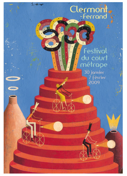 Affiche du festival de clermont ferrand 2009