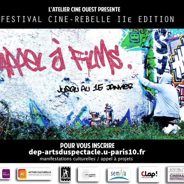 Festival Ciné-Rebelle, appel à films